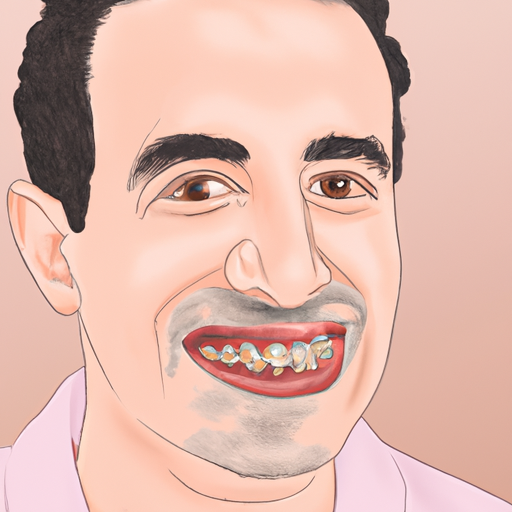 מטופל מחייך בביטחון לאחר שקיבל טיפול שיניים בטורקיה.